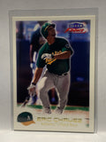 # 68 Eric Chavez  Oakland Athletics 2000 Fleer Focus Baseball Cards