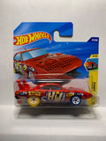 Red '70 Plymouth Superbird HW Art Cars HYX96 N521 G1 2025 Short Card Hot Wheels Diecast Car