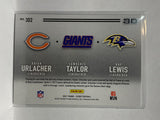 # 302 Brian Urlancher Lawrence Taylor Ray Lewis 3D  2021 Score Football Cards