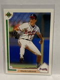 # 460 Charlie Leibrandt  Atlanta Braves 1991 UD Baseball card