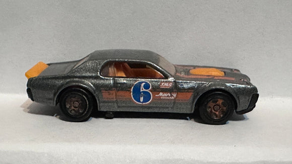 Grey #6 '68 Mercury Cougar 2013 Hot Wheels Diecast Car