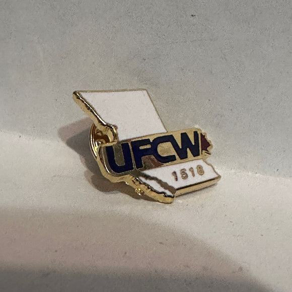 UFCW 1518 Alberta Logo  Lapel Pin