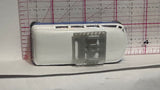 Blue White VW T1 1/59  Majorette Diecast Car