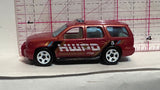 Red Police '07 Chevy Yahoe ©2007 Hot Wheels Diecast Car