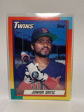 # 85T Junior Ortiz  Minnesota Twins 1990 Topps Baseball Cards