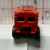 Red  4X4 Scrambulance MB845 2012 W4893 Matchbox Emergency Diecast Car