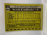 # 99T Scott Radinsky  Chicago White Sox 1990 Topps Baseball Cards