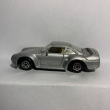 Silver Porsche 959 Maisto Diecast Car