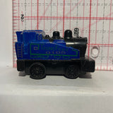 Blue Pull Back Train Engine #1015 Unbranded Diecast Car