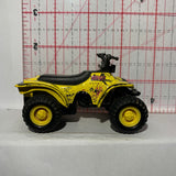Yellow ATV Fresh Metal Maisto Diecast Car