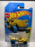 Yellow T-Rextroyer Dino Riders GRY60 M7C5 2020 Long Card Hot Wheels Diecast Car