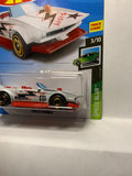 White Track Manga Speed Blur FYF35 D7C3 2017 Long Card Hot Wheels Diecast Car