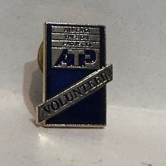 Alberta Theatre Project ATP Volunteer  Lapel Pin