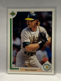 # 442 Dann Howitt  Oakland Athletics 1991 UD Baseball card