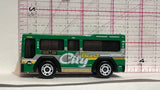 Green City Transit Bus CJK17 MB992 ©2004 Matchbox Diecast Car