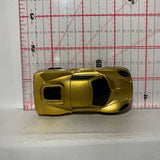 Gold Sports Racer Unbranded Diecast Car