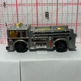 Silver Fire Truck Eater 1976 Hot Wheels Diecast Car
