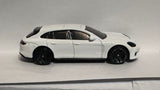 White Porsche Panamera Turbo S E Hybrid Sport Turismo ©2013 Hot Wheels Diecast Car
