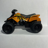 Orange fresh Metal Quad ATV 250 Maisto Diecast Car