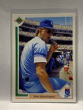# 435 Bret Saberhagen  Kansas City Royals 1991 UD Baseball card