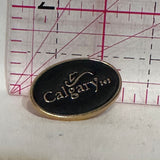 Calgary City Logo Cowboy Hat Alberta  Lapel Pin