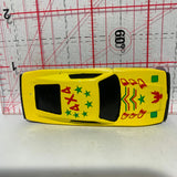 Yellow 4x4 Symbols Racer  Unbranded Diecast Car
