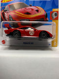 Red #70 Porsche 935 HW Turbo HCT16 M521 2021 Short Card Hot Wheels Diecast Car