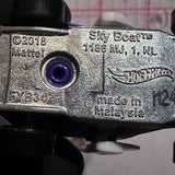 Blue White Sky Boat FYB34 2018 Hot Wheels Diecast Car