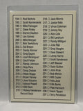 # 240 Checklist   1992 Donruss Baseball Cards