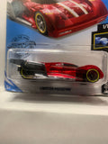 Red Lindster Prototype X-Raycers GHB78 D7C3 2018 Long Card Hot Wheels Diecast Car