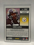 # 243 Greg Lloyd  Pittsburgh Steelers 2024 Score Football Cards