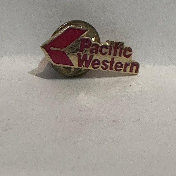 Pacific Western Logo  Lapel Pin