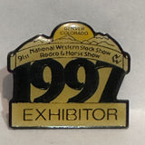 National Western Stock Show 91st 1997 Exhibitor  Lapel Pin