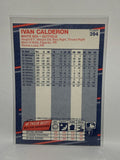 # 394 Ivan Calderson  Chicago White Sox 1988 Fleer Baseball Cards
