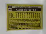# 42T Sam Horn  Baltimore Orioles 1990 Topps Baseball Cards
