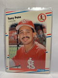 # 45 Tony Pena  St Louis Cardinals 1988 Fleer Baseball Cards