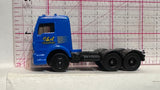 Blue Semi Transport Truck Maisto Diecast Car