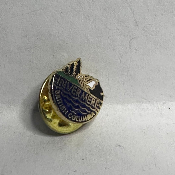 Invermere Britsh Columbia Logo  Lapel Pin