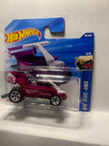 Purple Draggin Wagon HW Rides-Ons JHV10 N521 2024 Short Card Hot Wheels Diecast Car