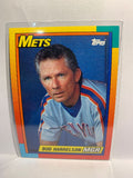 # 37T Bud Harrelson Manager New York Mets 1990 Topps Baseball Cards