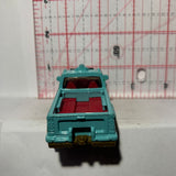 Blue Junkyard Troop Carrier Truck Matchbox Diecast Car