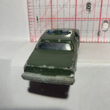 Green Military Police Chevrolet Impala 1/69 #240 Majorette Diecast Car