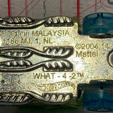 Clear What-4-2 X-Raycers 2004 Hot Wheels Diecast Car