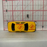 Yellow #5 9321 Lexus LS400 Unbranded Diecast Car