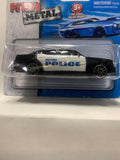 Black 2008 Dodge Charger Metro Police Car Fresh Metal 2017 Short Card Maisto Diecast Car