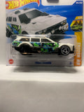 White Track Dwagon HW Wagons JBB10 N521 2024 Short Card Hot Wheels Diecast Car