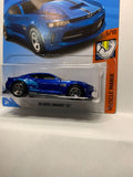 Blue '18 Copo Camaro SS Muscle Mania FY589 D7C3 2017 Long Card Hot Wheels Diecast Car