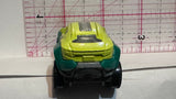 Yellow Green AQUA Turn Tamer Y0564 MB894 1/64 ©2013 Matchbox Diecast Car