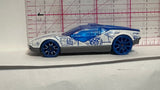 White Graph Paper La Fasta ©2008 Hot Wheels Diecast Car