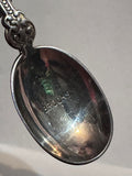 Brooks Alberta Crest Emblem Silver Plated Alberta Souvenir Spoon
